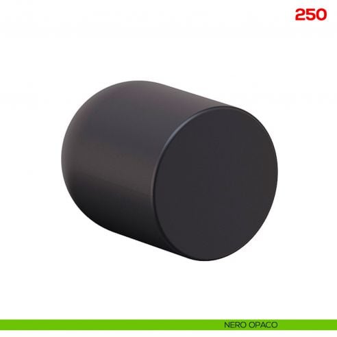 Pomello per mobile 250 Mital - nero opaco