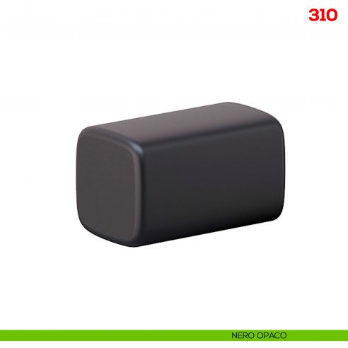 Pomolo per mobile 310 Mital - nero opaco