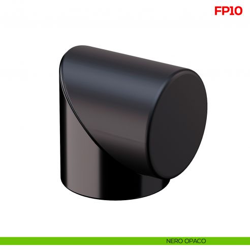 Fermaporta a pavimento Mital FP 10 - nero opaco