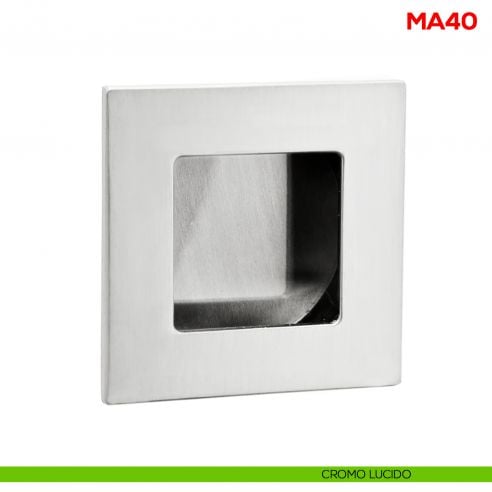 Maniglia incasso per mobile Mital MA40 - cromo lucido