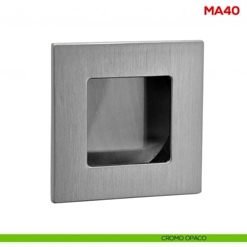 Maniglia incasso per mobile Mital MA40 - cromo opaco