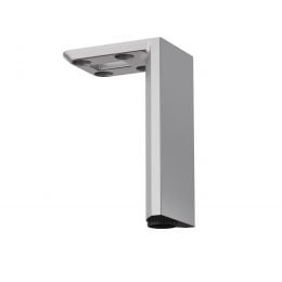 Piedino regolabile quadrato per mobile in zama PI 30 Mital