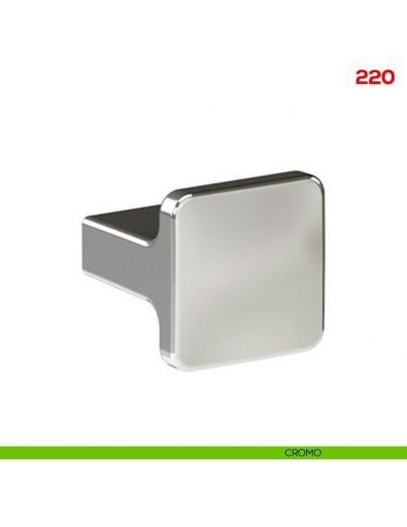 Pomello per mobile 220 Mital - cromo