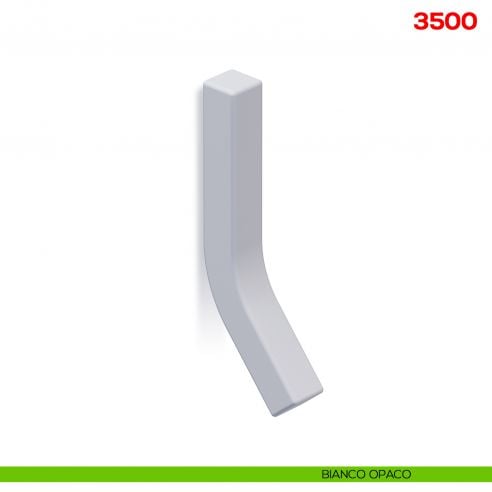 Maniglia per mobile 3500 Mital - bianco opaco