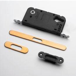 Serratura magnetica Dnd Vertical cilindro yale interasse 85 mm 2