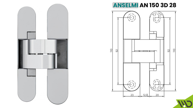 cerniera anselmi an1503d28 scheda tecnica