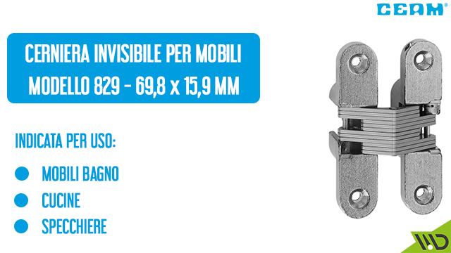 cerniera-a-scomparsa-829-ceam-scheda