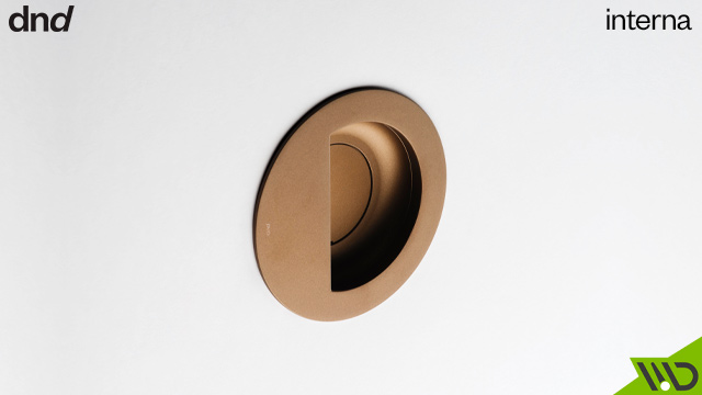 Maniglia ad incasso per porta a battente Interna dnd Handles • Maniglie ...