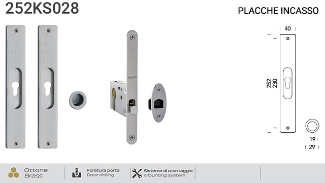 kit-placche-incasso-rettangolari-con-foro-yale-per-porta-scorrevole-252-reguitti-con-frontalino-di-trascinamento-e-serratura-028sr