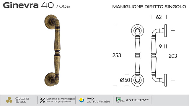 maniglione-per-porta-040-ginevra-reguitti-singolo-con-rosette-tonde-ad-avvitare