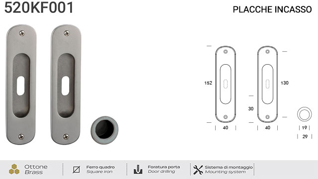 kit-placche-incasso-ovali-foro-chiave-centrale-per-porta-scorrevole-520-reguitti-con-frontalino-di-trascinamento