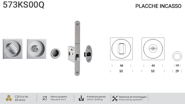 kit-placche-incasso-quadrate-con-nottolino-per-porte-scorrevoli-573-reguitti-con-frontalino-di-trascinamento-e-serratura-026sr