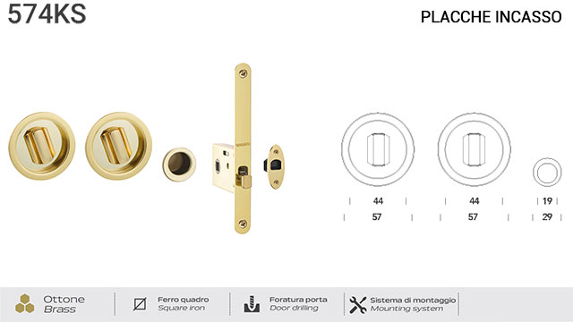 kit-placche-incasso-tonde-con-doppio-nottolino-per-porte-scorrevoli-574-reguitti-con-frontalino-di-trascinamento-e-serratura-026sr