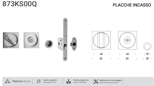 kit-placche-incasso-quadrate-con-nottolino-per-porte-scorrevoli-873-reguitti-con-frontalino-di-trascinamento-e-serratura-026sr