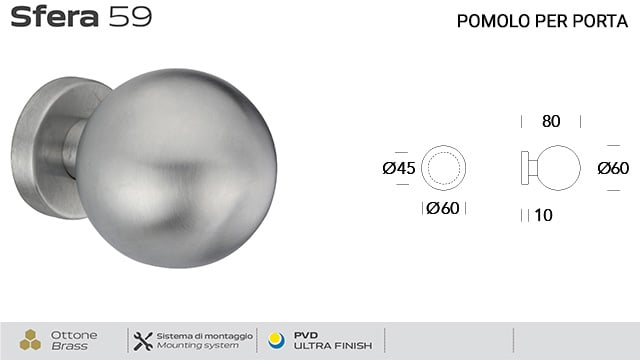 pomolo-fisso-diametro-60-mm-per-porta-59-sfera-reguitti-con-rosetta-tonda-diametro-45-a-pressione