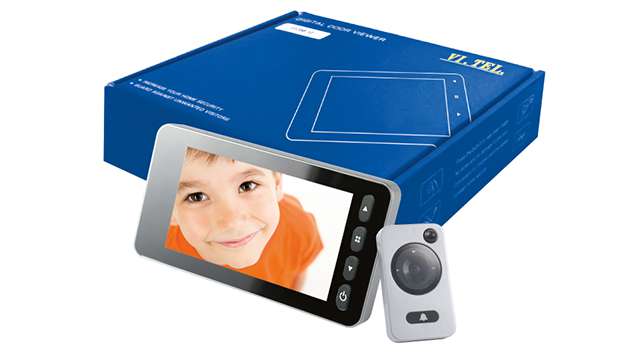 Spioncino digitale con fotocamera ad infrarossi e sensore di movimento  VI.TEL. E0393 • Maniglie Design