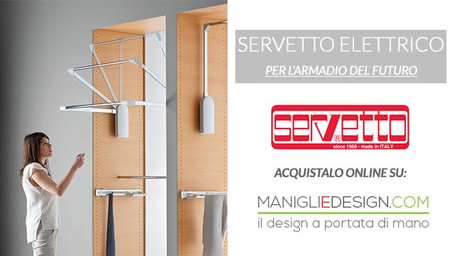 Servetto 3T per armadio • Maniglie Design