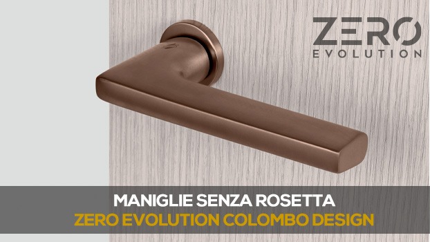Esplorando le Maniglie Senza Rosetta Zero Evolution di Colombo Design