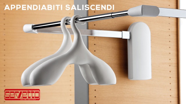 Servetto per armadio: cos'è, quale scegliere e come montarlo