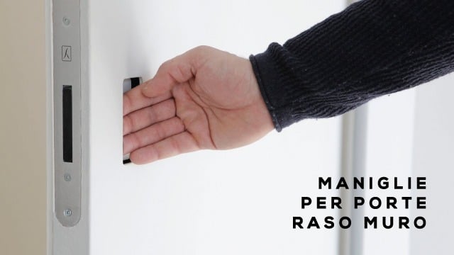 Maniglie per porte raso muro: come scegliere quella più adatta